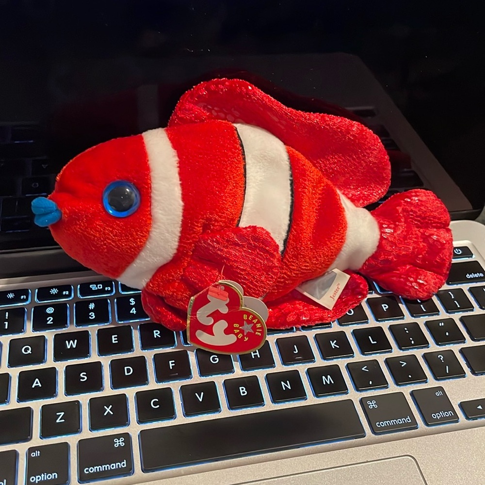 2000 Jester beanie baby
